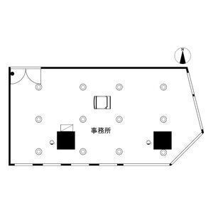 【泰明ビル4-Bの間取り】