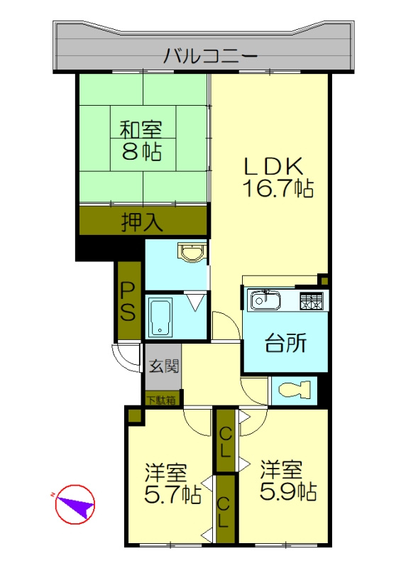 リーセント新光弐番館のイメージ