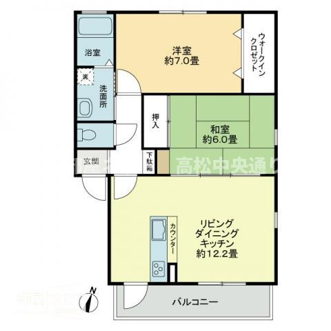 フォブール緑ヶ丘Ａのイメージ