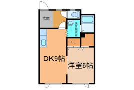 コーポ柏の間取り