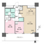 URAWA THE TOWERの間取り