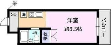 【ステイエム相模原南の間取り】