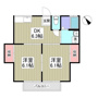 須永ハイツの間取り
