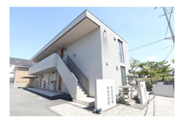 橿原市新賀町のマンションの外観