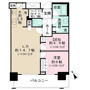 横浜市中区北仲通のマンションの間取り