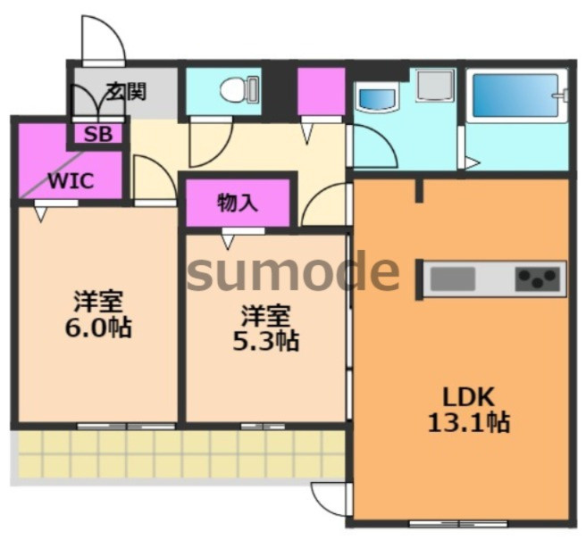 間取り：227101651225
