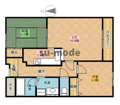 間取り：227104180556