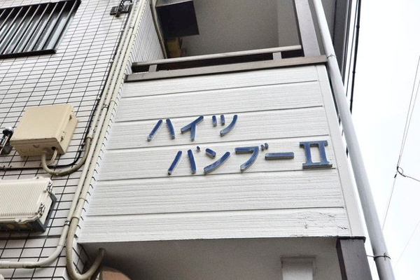 ハイツバンブー2の玄関