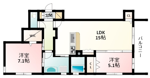 間取り：227104155998