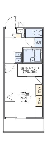 【レオパレス美原北の間取り】