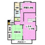 グリーンフィールドA棟の間取り