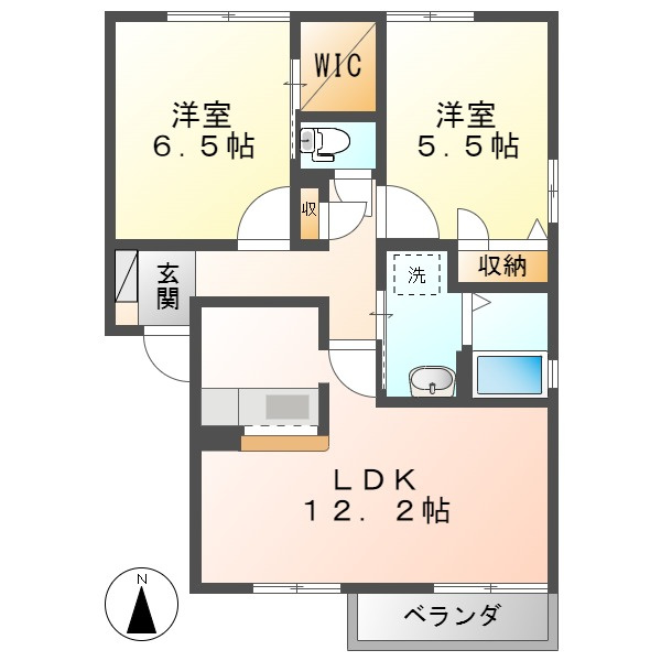 フォーレスフラッツＢのイメージ