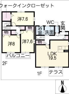 間取り：223040394365