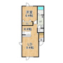 プードリエSの間取り
