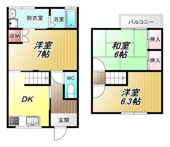 間取り：227104317659