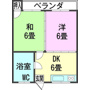 アパート城の間取り