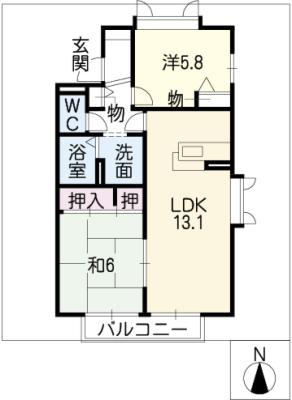 セピアコート　Ｂ棟のイメージ