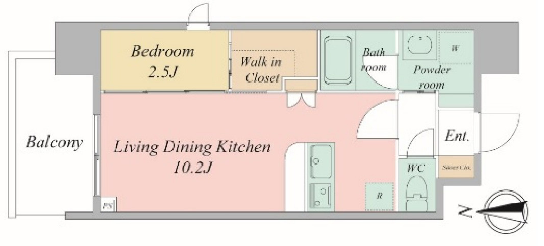 間取り：227102604105