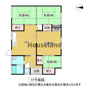 岩出市中迫戸建の間取り