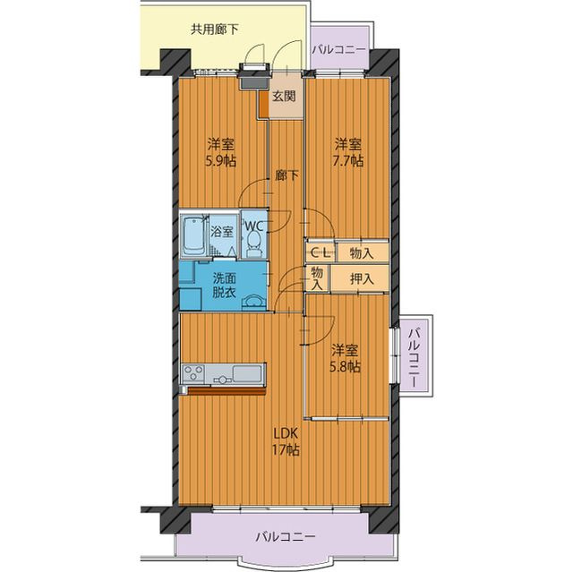 Twin　Prime　姫川のイメージ