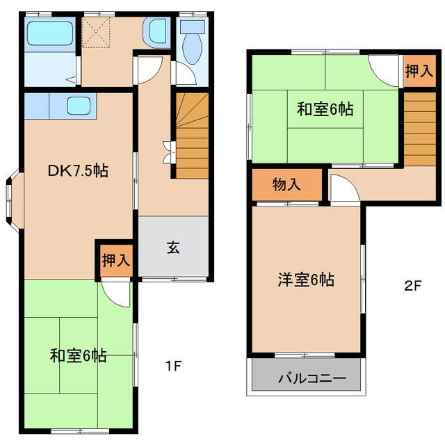 間取り：234039291076