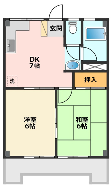 【リアライズ穂積Ⅰの間取り】