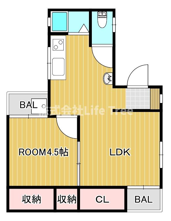 高松市福田町 4階建 築48年のイメージ