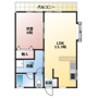 コーポ壱番館の間取り
