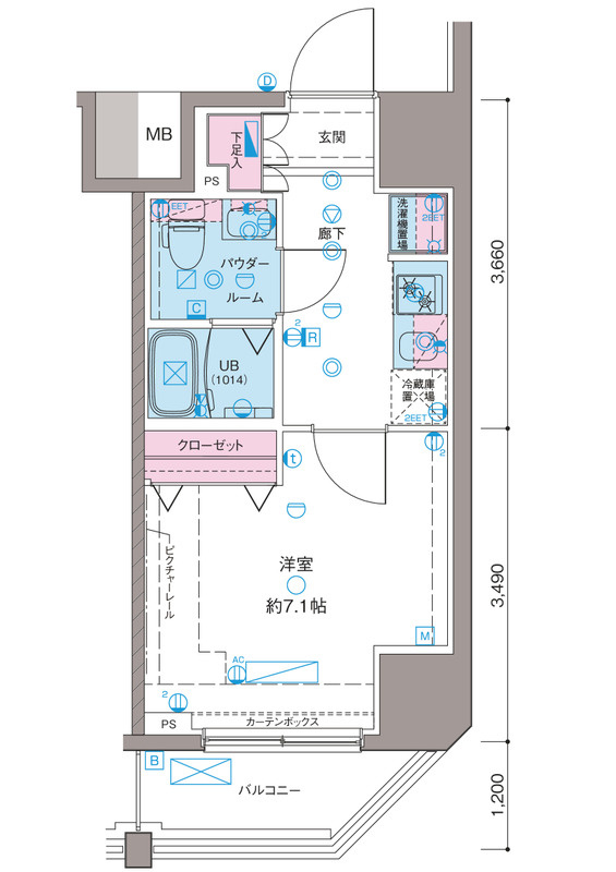 新宿区百人町2丁目&nbsp;11階建&nbsp;築4年のイメージ