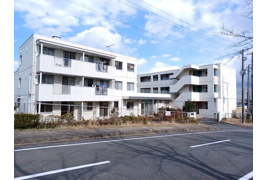 朝日台ハイツAの外観
