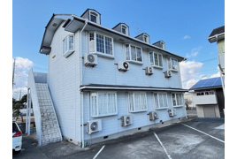 小美玉市田木谷のアパートの外観