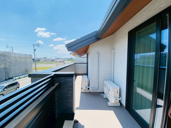 【事業用/菊陽町/原水13号地のバルコニー】