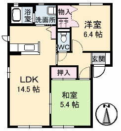 シャトーグリーンB棟のイメージ
