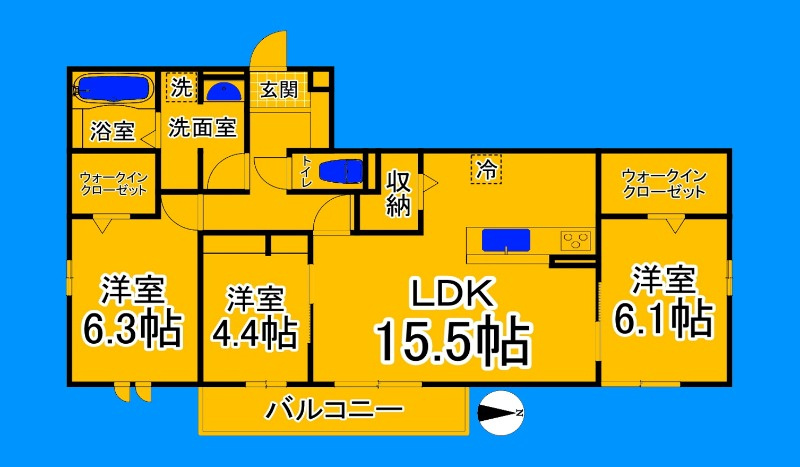 間取り：227104572329
