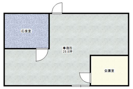 駅南第2ケイコービルの間取り