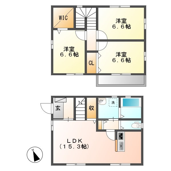 間取り：233026208080