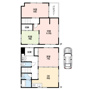 八千代市勝田台二丁目戸建ての間取り