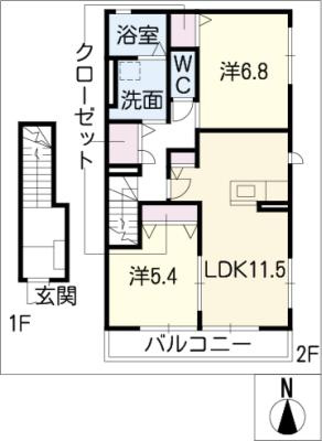 間取り：224007245837