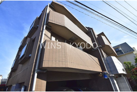 世田谷区砧のマンションの外観