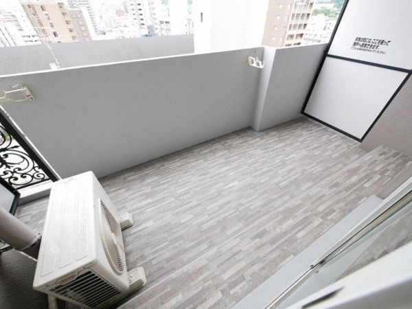 【エステートモア・平尾センティモのバルコニー】