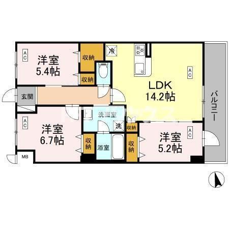 間取り：212058611034