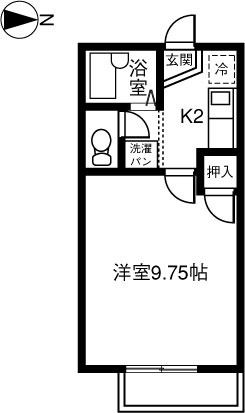 【ハイツアグラの間取り】