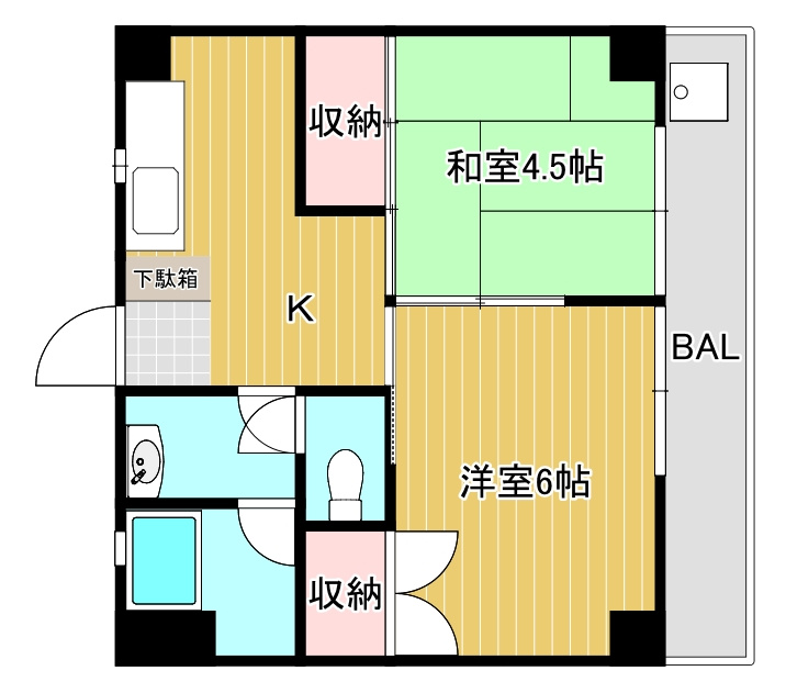 高松市東田町 7階建 築38年のイメージ