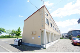 バムハウスの外観