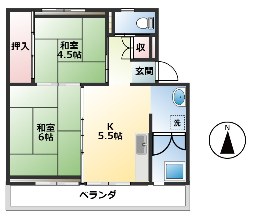 揖斐郡揖斐川町上南方&nbsp;5階建&nbsp;築49年のイメージ