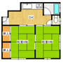 岡本住宅の間取り