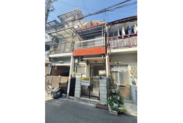 大阪市東淀川区豊新の戸建ての外観