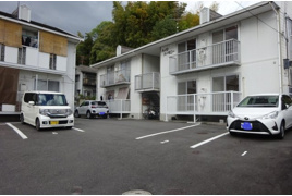 ハイツハーモニーA棟の外観