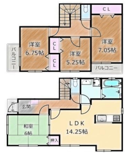 間取り：227096701661