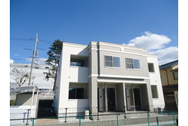 倉敷市水江のアパートの外観